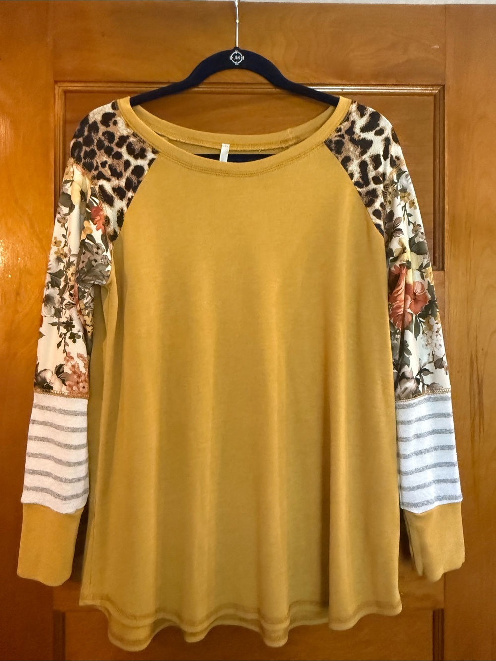 My Story Golden Mustard Knit Pullover